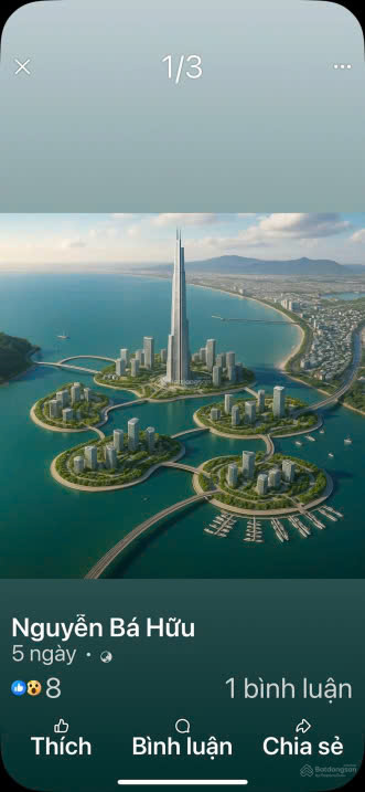 Đầu tư đón đầu dự án đảo Đubai dọc biển và cầu chui sông Hàn -Hải Châu -Đà Nẵng. - Ảnh 1