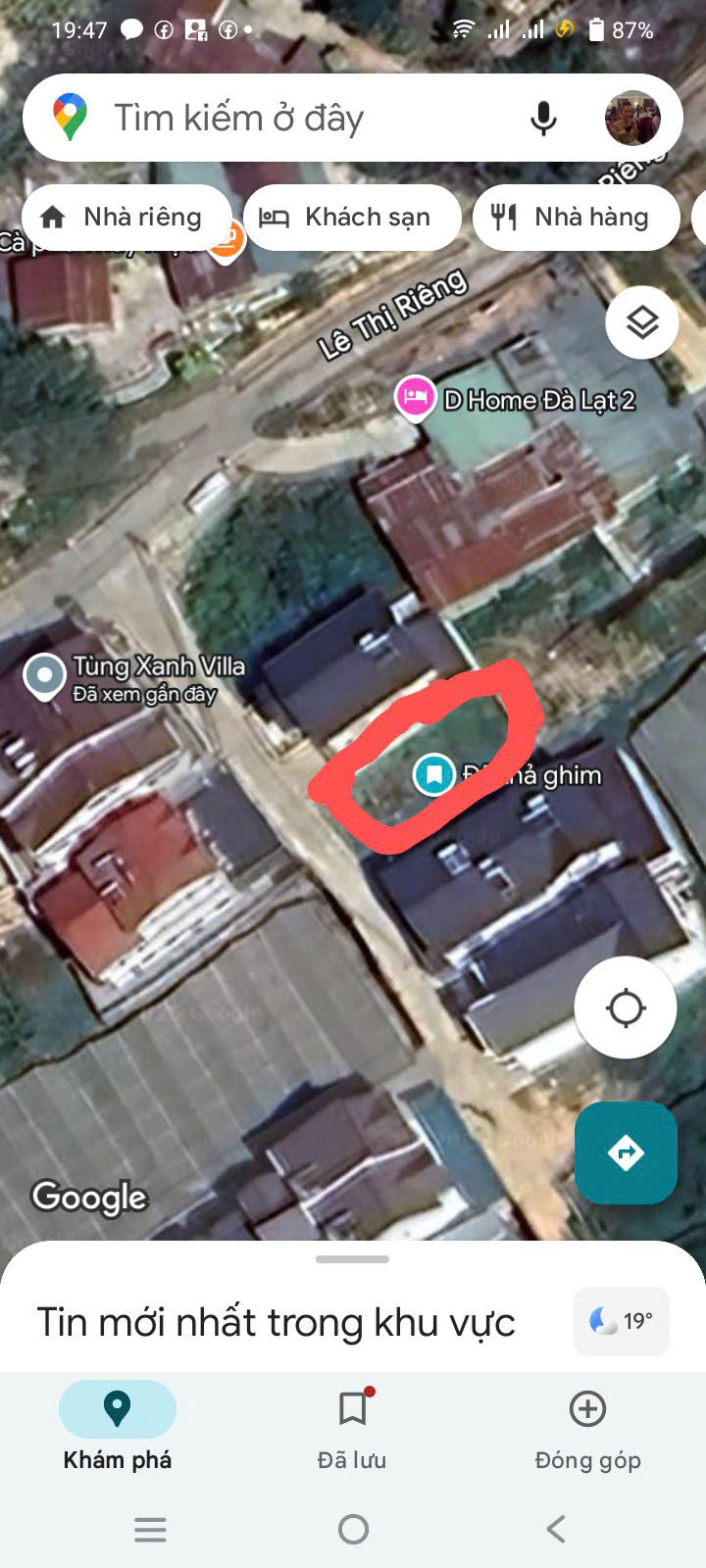 CHÍNH CHỦ CẦN BÁN NHANH LÔ ĐẤT Đường Lê Thị Riêng, Phường 7, TP Đà Lạt, Lâm Đồng - Ảnh 1