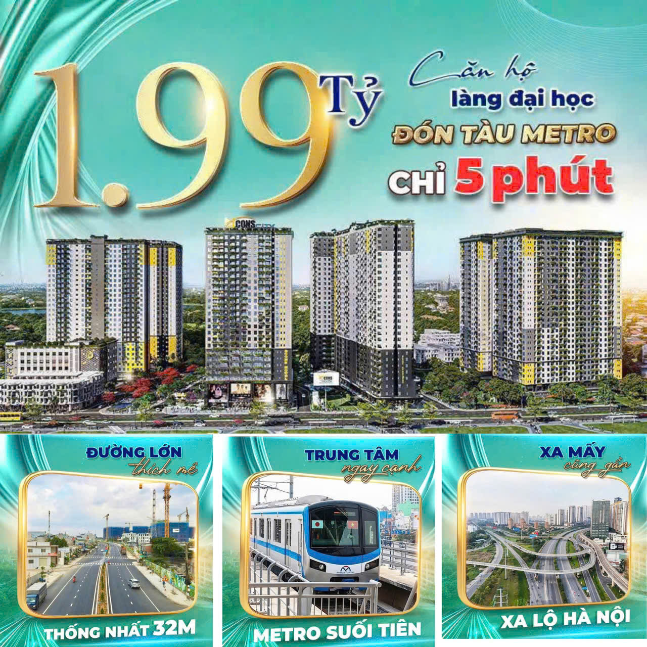 10 SUẤT NỘI BỘ CUỐI CÙNG - CAM KẾT THUÊ 12TR/THÁNG TRONG 2 NĂM = 288TR - Ảnh chính