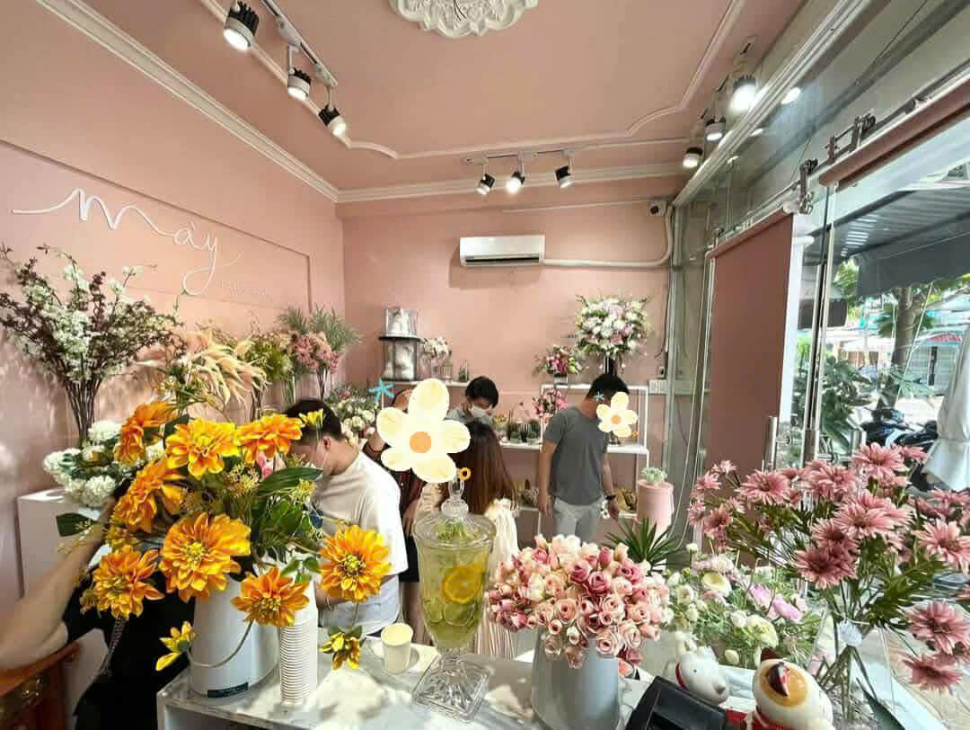 Sang shop hoa Mây Home Decor gần đầu đường Lý Chính Thắng Cần Thơ - Ảnh 1