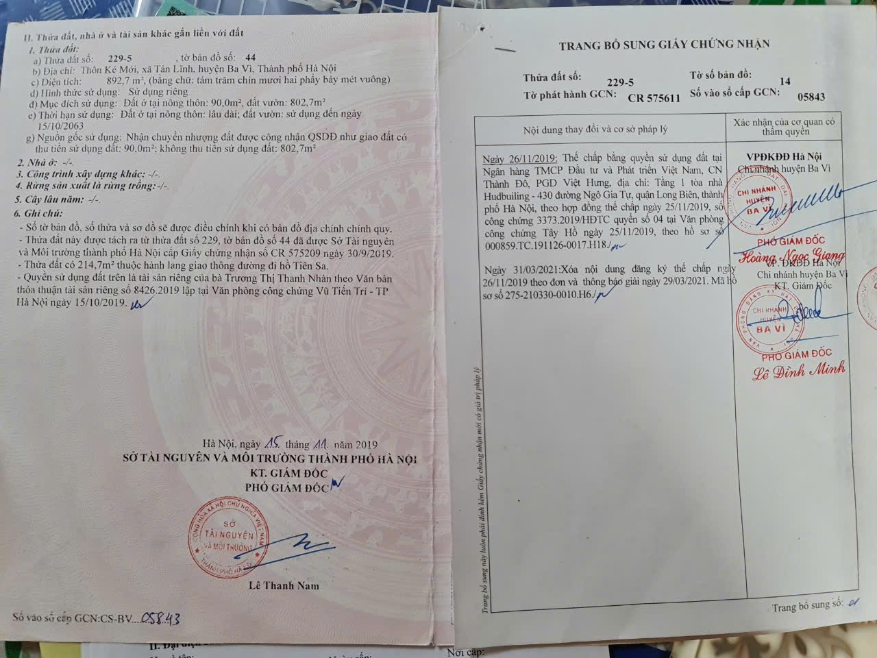 ĐẤT ĐẸP - GIÁ TỐT - Vị Trí Đắc Địa Tại Thôn Ké Mới, Xã Tản Lĩnh, Ba vì, TP. Hà Nội - Ảnh 1