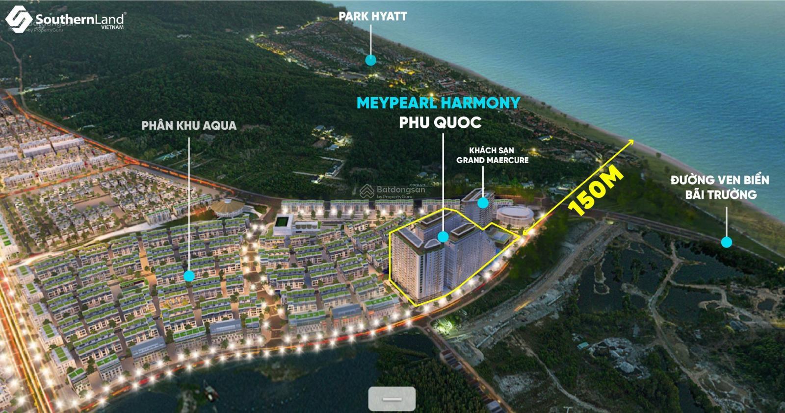Căn hộ biển Phú Quốc The Meypearl chỉ 1tỷ8 một căn thanh toán 180 triệu nhận nhà, sổ hồng lâu dài - Ảnh chính