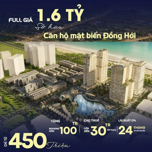 Căn hộ Studio 29m² – view biển siêu chill – giá chỉ từ 1.66 tỷ (đã có VAT). - Ảnh 1