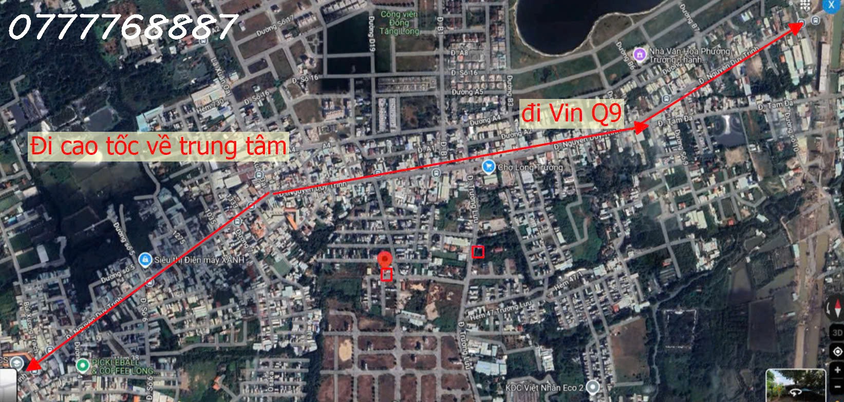 Ngộp Bank bán gấp 2 lô góc 2MT đất Ngay Nguyễn Duy Trinh, P Long Trường - Ảnh 4