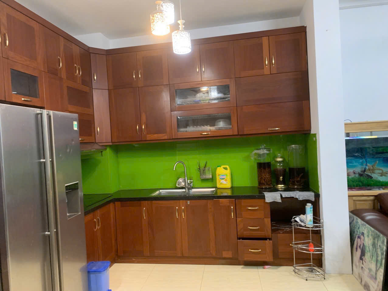 Cho thuê nhà làm CHDV Khâm Thiên - Đống Đa 50m x 4T giá 13.5 triệu, 4PN3VS full đồ - Ảnh 5