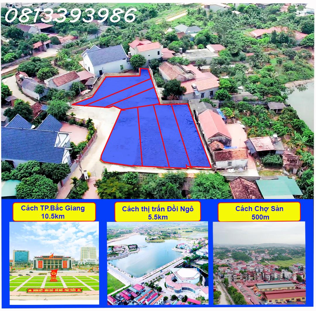 *********** Lô đất 2 mặt tiền siêu đẹp tại Thị Trấn Phương Sơn Lục Nam Bg ******** - Ảnh 2