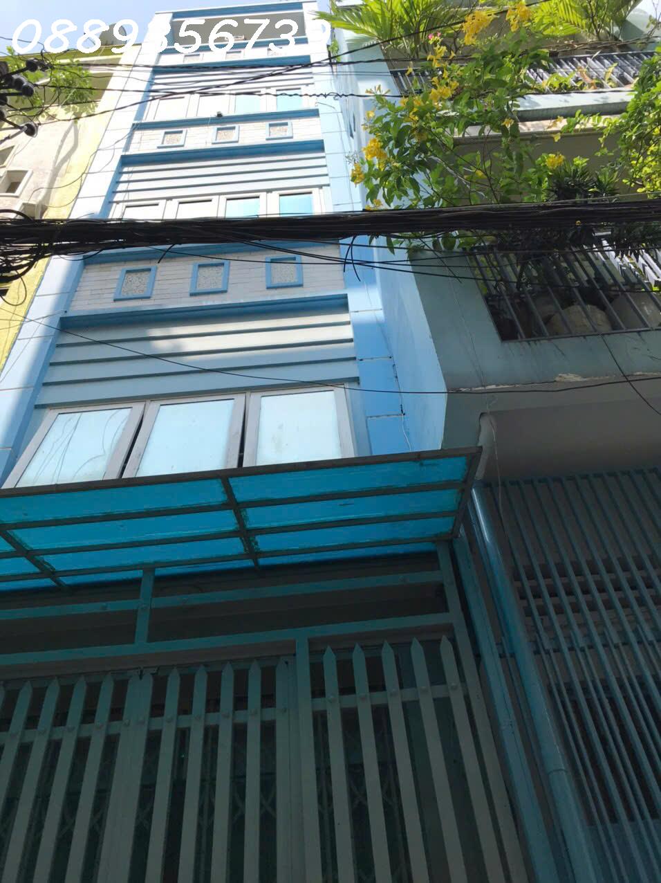 BÁN Nhà Nguyen Dinh Chieu, F4, Q3, HXH, 3 x 10m, 1 Trệt + 4 Lầu, nó hậu, 3 WC, 3 PN, rất đẹp, sạch - Ảnh chính