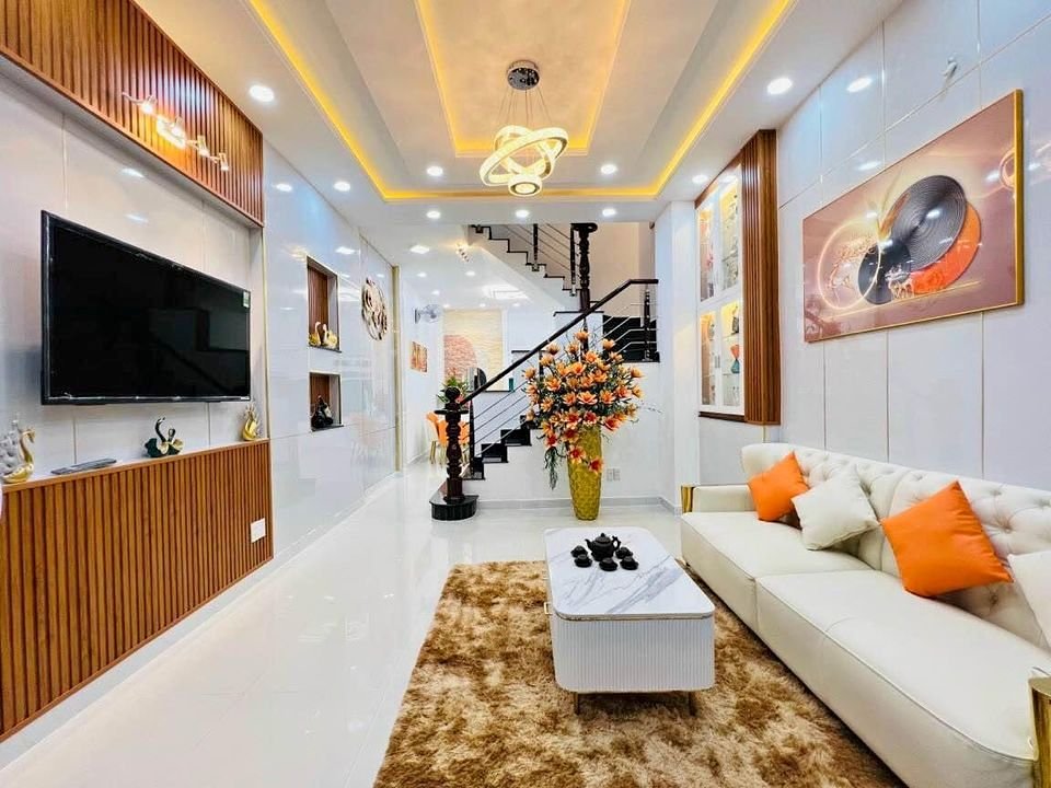 Mặt tiền xe hơi Bùi Minh Trực, ngang 4m5, Nhà đẹp lung linh chỉ 9 tỷ nhỉnh - Ảnh 1
