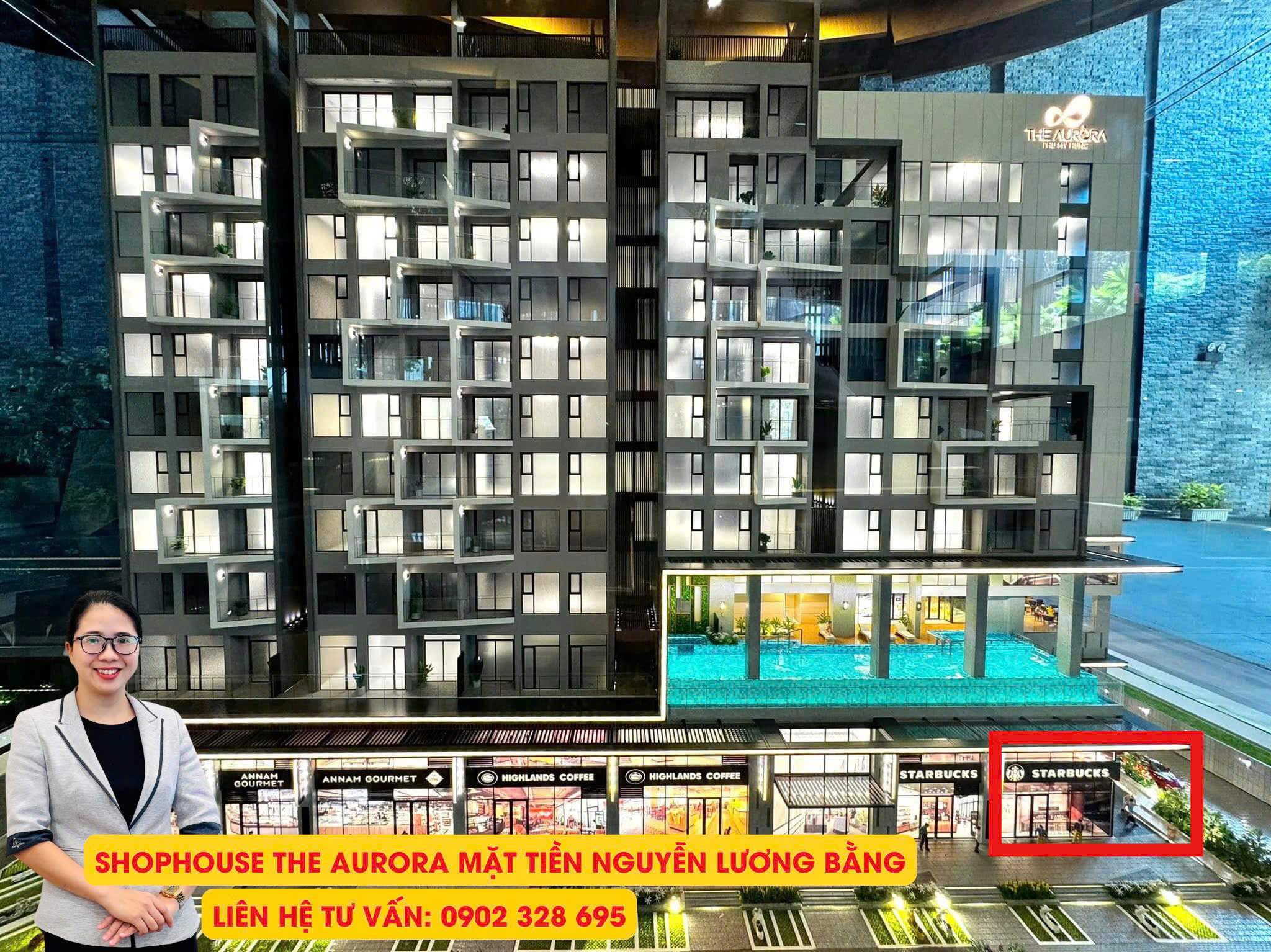 BÁN SHOPHOUSE TẦNG TRỆT MẶT TIỀN ĐƯỜNG NGUYỄN LƯƠNG BẰNG PHÚ MỸ HƯNG - Ảnh 1
