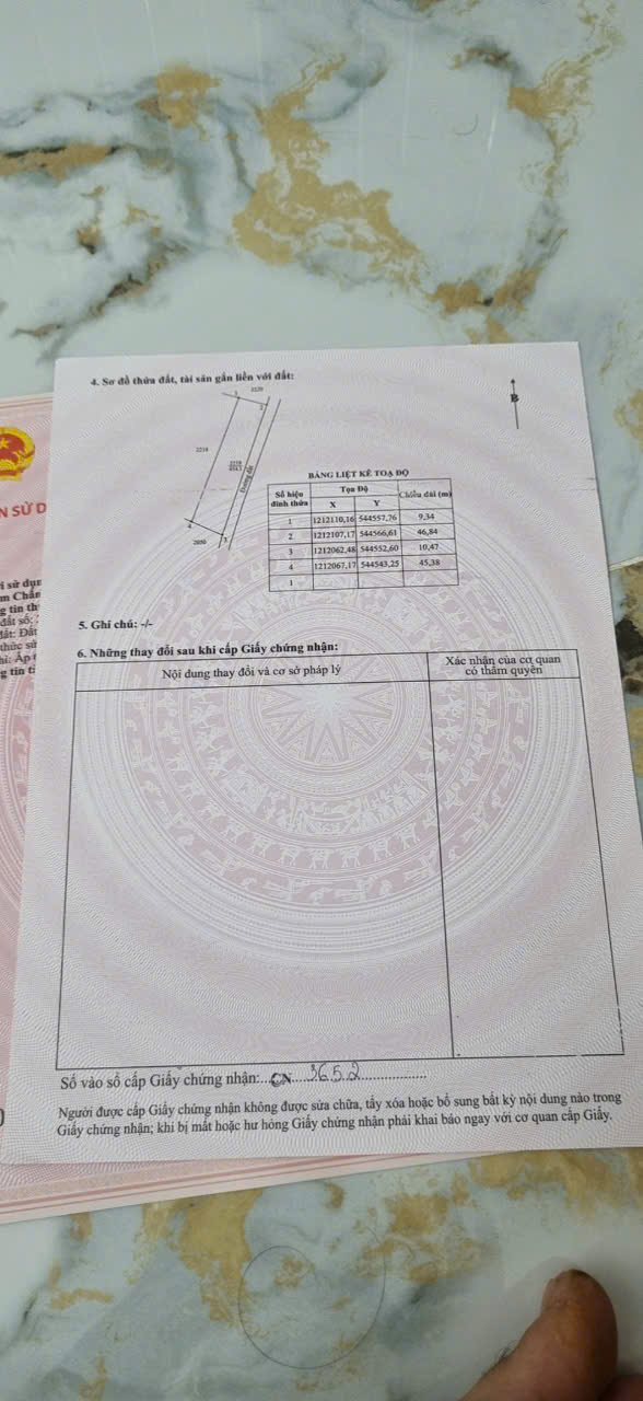 BÁN ĐẤT TẠI ẤP 6, XÃ MỸ QUÝ ĐÔNG, HUYỆN ĐỨC HUỆ, TỈNH LONG AN. - Ảnh 3
