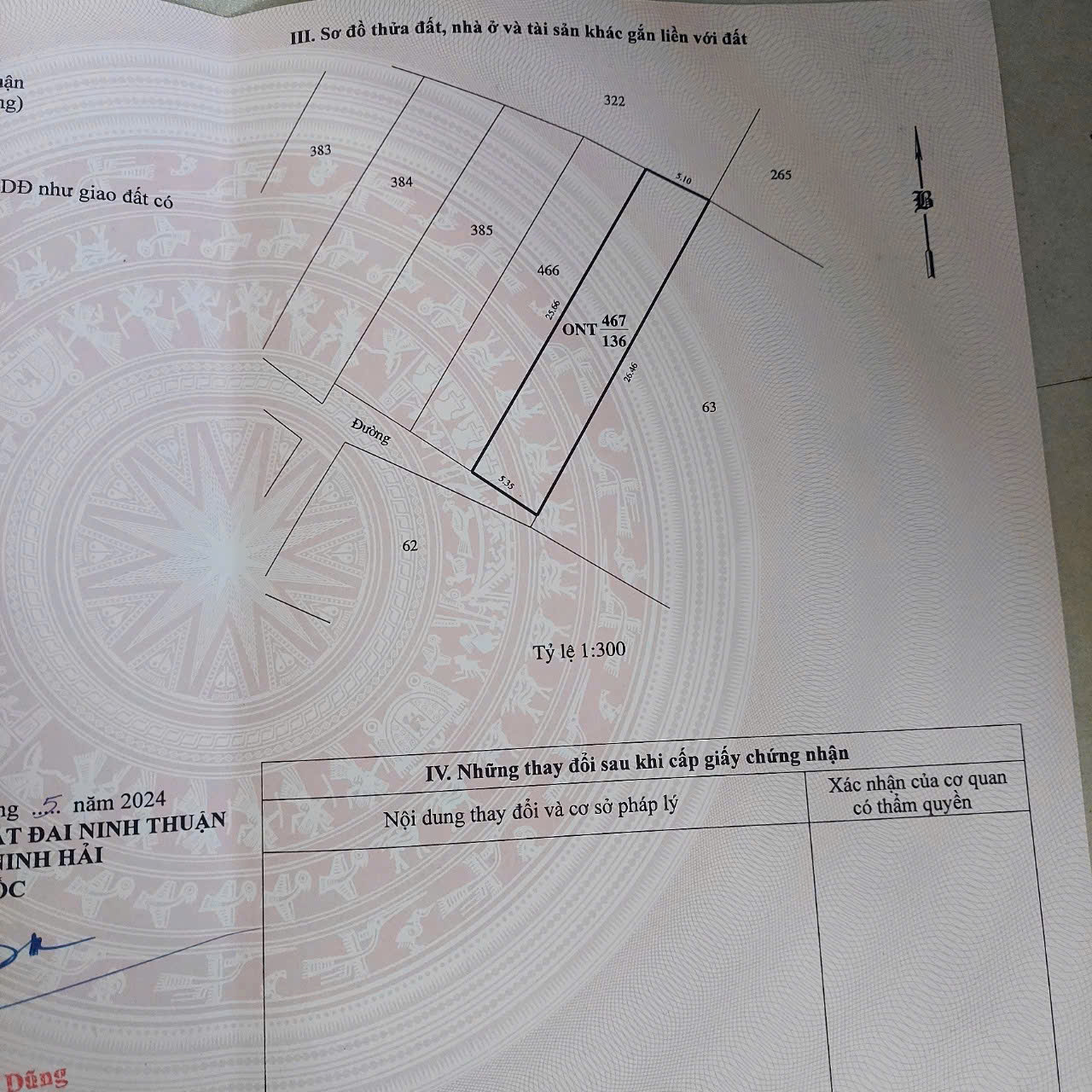 CẦN RA GÁP LÔ 136M THỔ CƯ, THÔN ĐÁ BẮN, XÃ HỘ HẢI, NINH HẢI – NINH THUẬN. GIÁ 450 TRIỆU - Ảnh 1