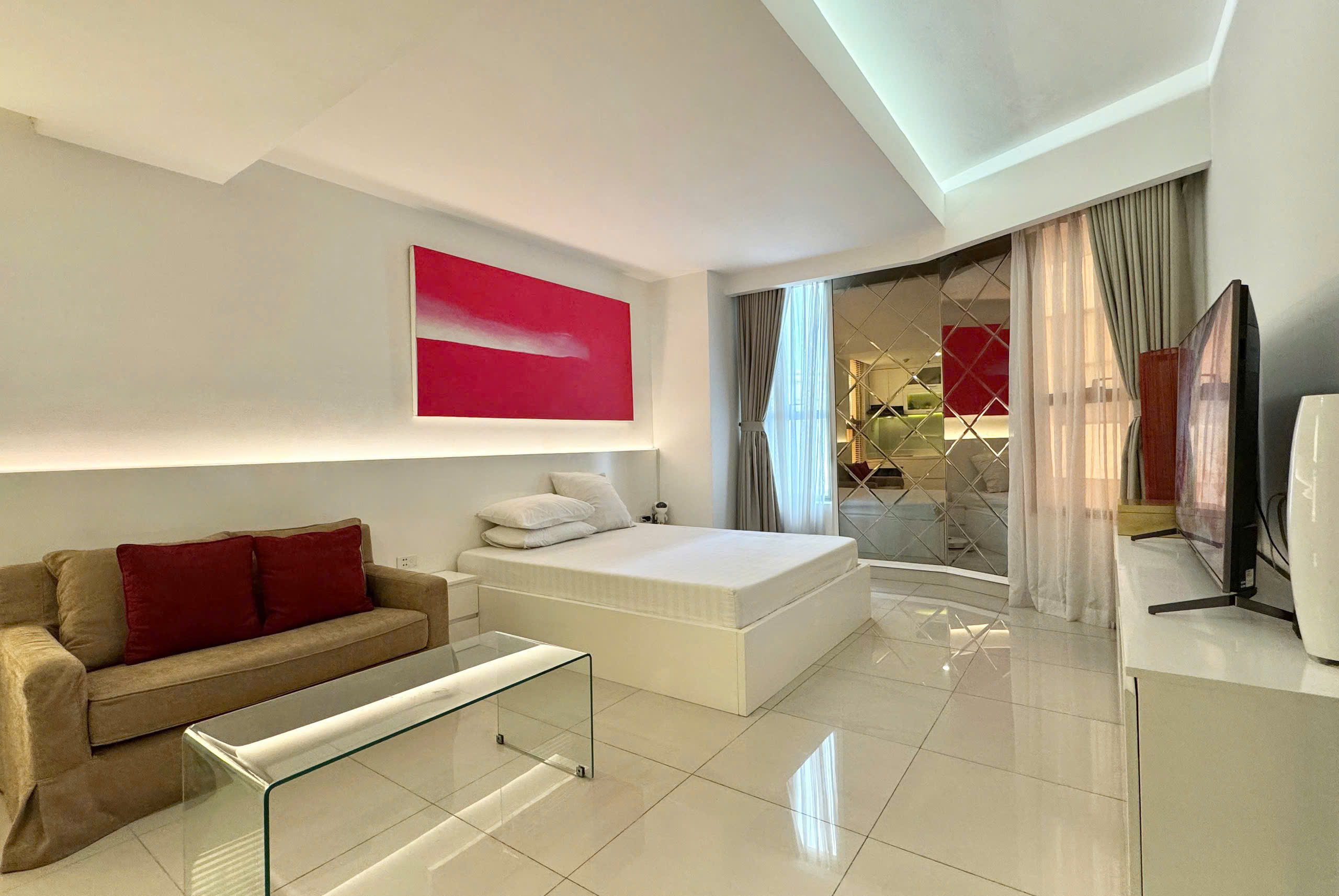 Cho thuê căn hộ Offictel The Tresor 1PN- Giá 12tr/tháng - Full nội thất đẹp-0918753177 - Ảnh chính