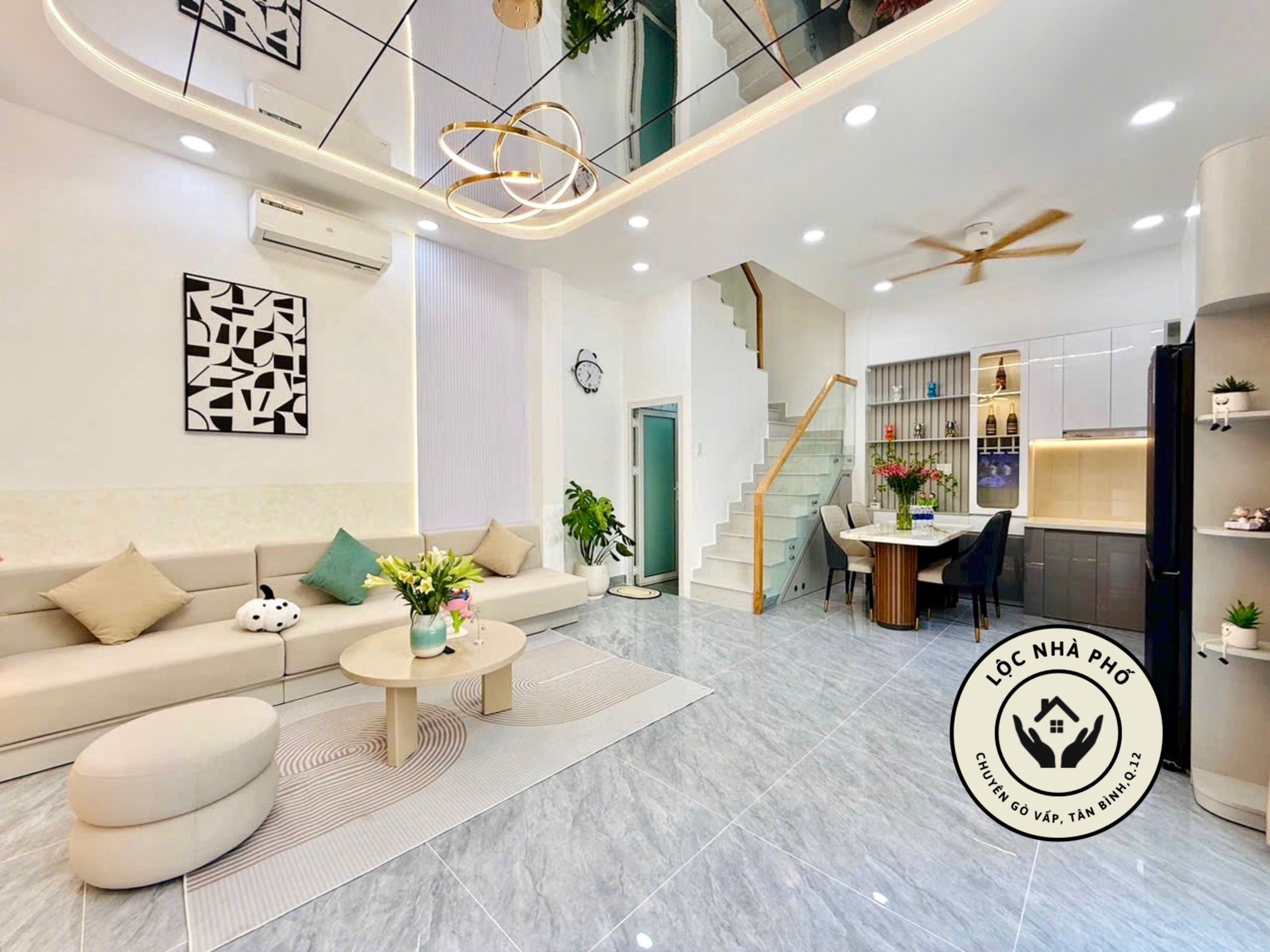 7.17❌5.05m, BÁN NHÀ 5 TẦNG xây mới 100%, HẺM Ô TÔ 4M, NGUYỄN OANH, P6 GV, NHỈNH 6 TỶ - Ảnh 2