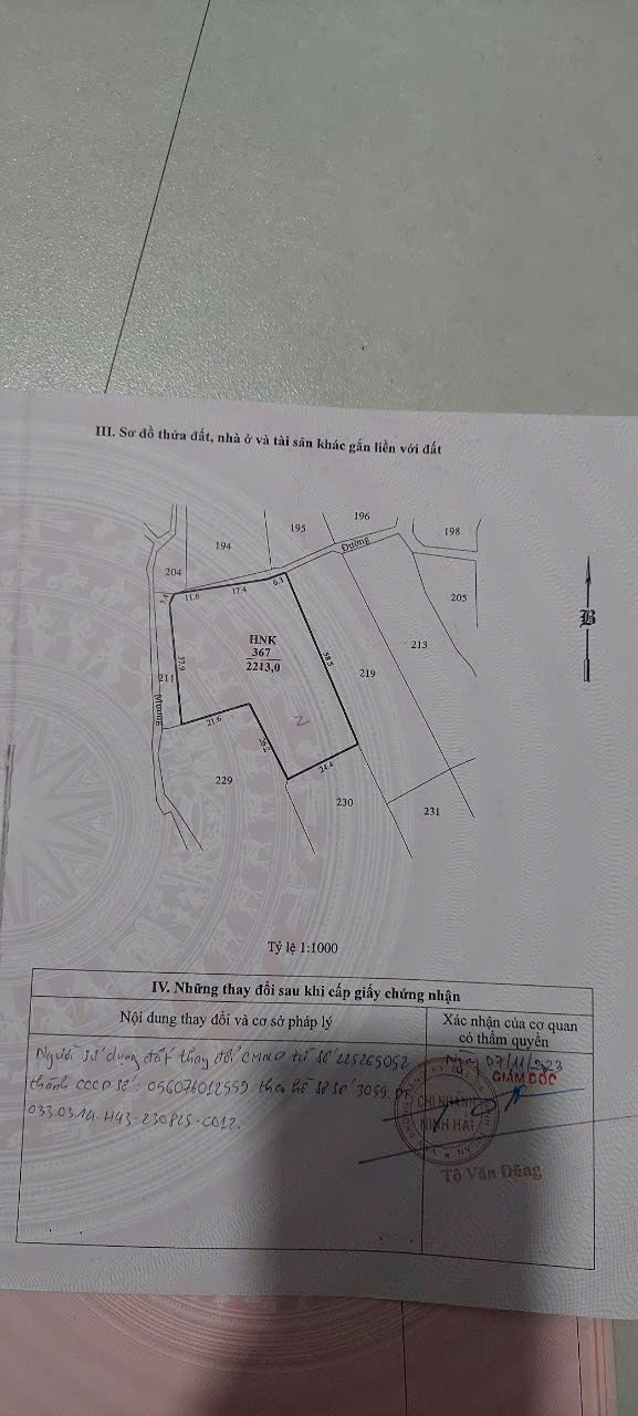 3,4 SÀO ( có 2 sào thổ cư) – Ngã 3 Cà Đú - QL1A.- NINH HẢI – NINH THUẬN 💢 Giá: 1tỷ9/sào (có thương - Ảnh chính