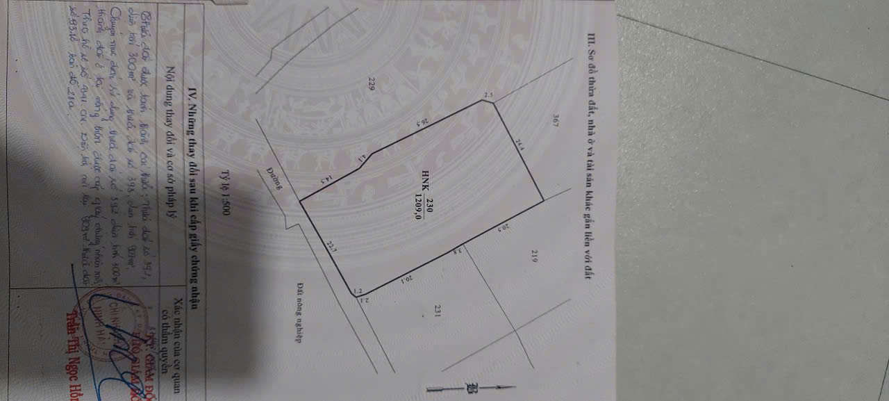 3,4 SÀO ( có 2 sào thổ cư) – Ngã 3 Cà Đú - QL1A.- NINH HẢI – NINH THUẬN 💢 Giá: 1tỷ9/sào (có thương - Ảnh 1