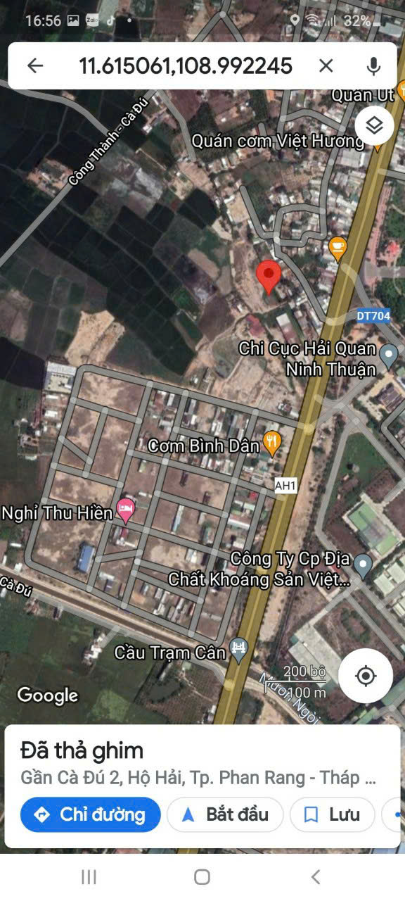 3,4 SÀO ( có 2 sào thổ cư) – Ngã 3 Cà Đú - QL1A.- NINH HẢI – NINH THUẬN 💢 Giá: 1tỷ9/sào (có thương - Ảnh 5