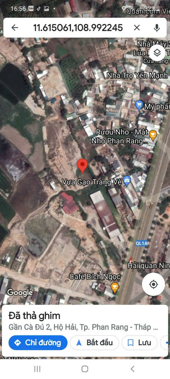 3,4 SÀO ( có 2 sào thổ cư) – Ngã 3 Cà Đú - QL1A.- NINH HẢI – NINH THUẬN 💢 Giá: 1tỷ9/sào (có thương - Ảnh 6