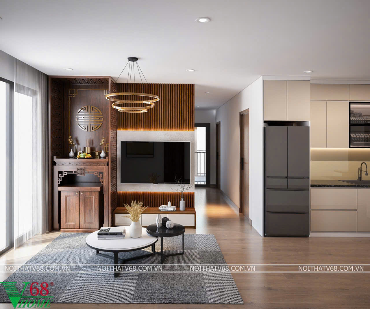 Bán căn Chung cư SA3 tầng 18 diện tích 76m2  full nội thất giá 5,6 tỷ - Ảnh chính