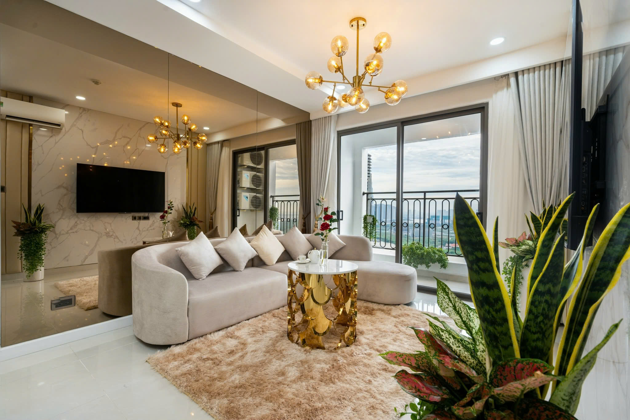 Cho thuê căn hộ Saigon Royal 88m2 - Giá 19tr/tháng – View Sông-0918753177 - Ảnh chính