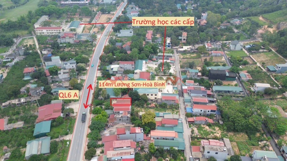 CHÍNH CHỦ CẦN TIỀN BÁN CĂN NHÀ ĐẸP 114,7M TẠI LƯƠNG SƠN-HÒA BÌNH - Ảnh 2