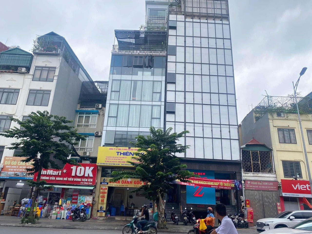 BÁN ĐẤT TẶNG NHÀ MẶT PHỐ MINH KHAI KINH DOANH VÔ ĐỐI 36 TỶ MẶT TIỀN 4M - Ảnh chính