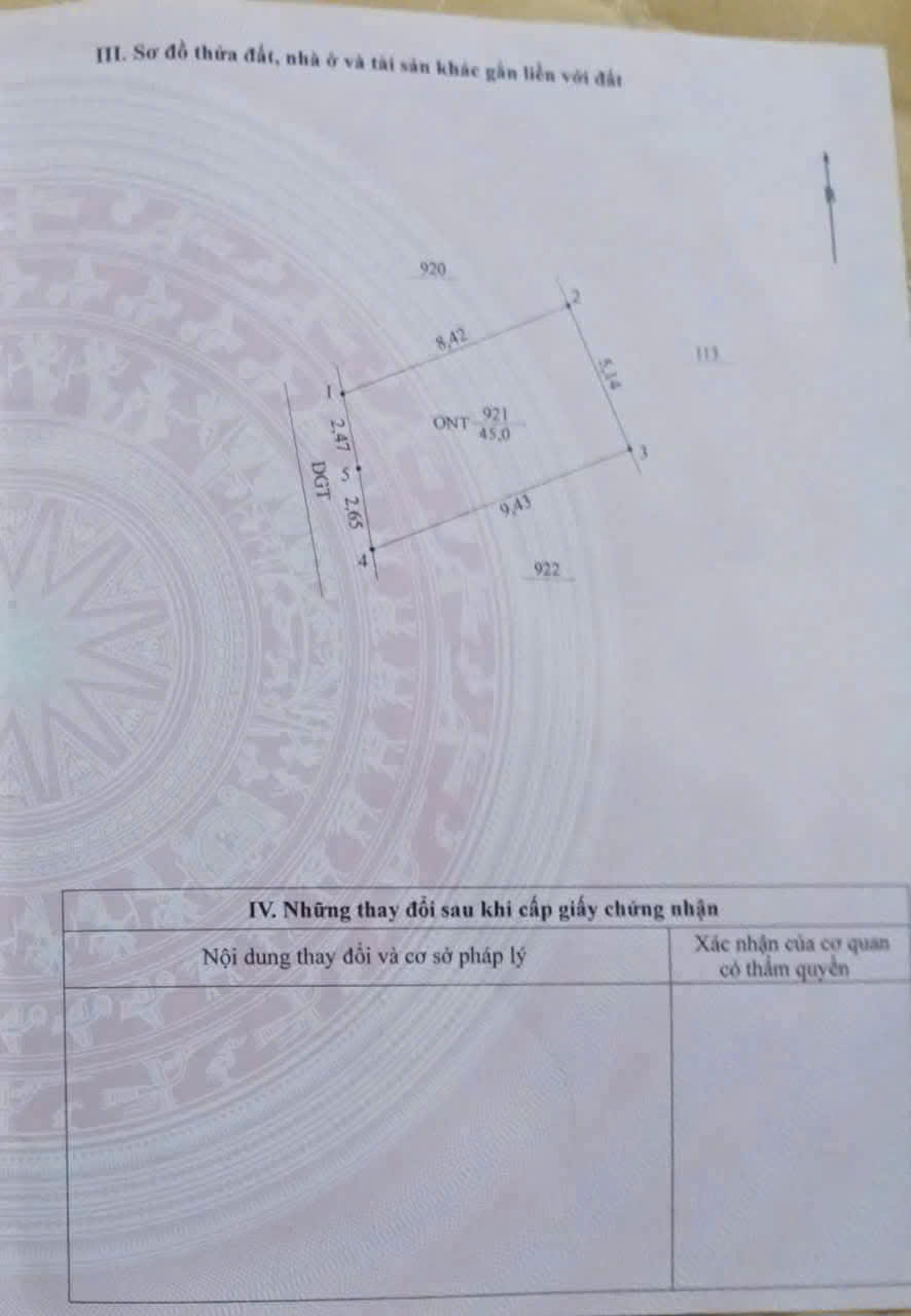 GIÁ ĐẸP-BÁN LÔ ĐẤT XÃ ĐỒNG THÁP, ĐAN PHƯỢNG-45M-GIÁ 2.68 TỶ - Ảnh 4