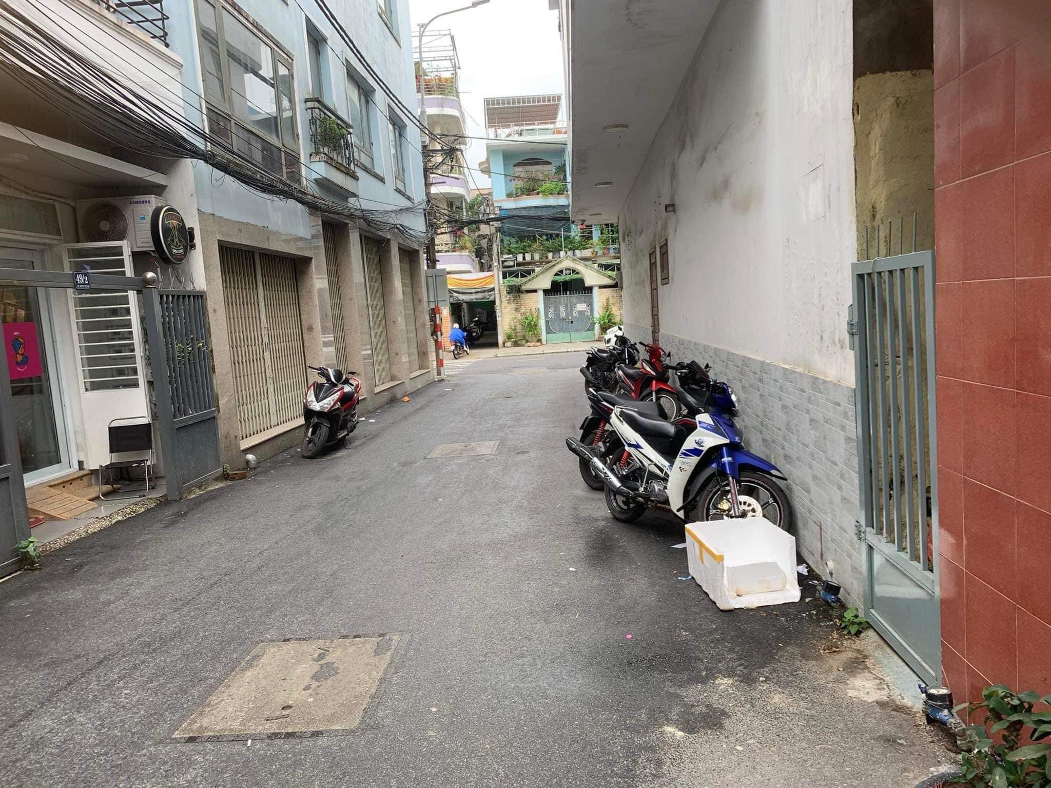 ♪Nhà Kiệt Ô tô sát MT Lê Đình Thám, Chợ Mới, 45m2, 2.5 tầng, 4PN, ngang 6m cho thuê KD 13tr/th, 5.x - Ảnh 1