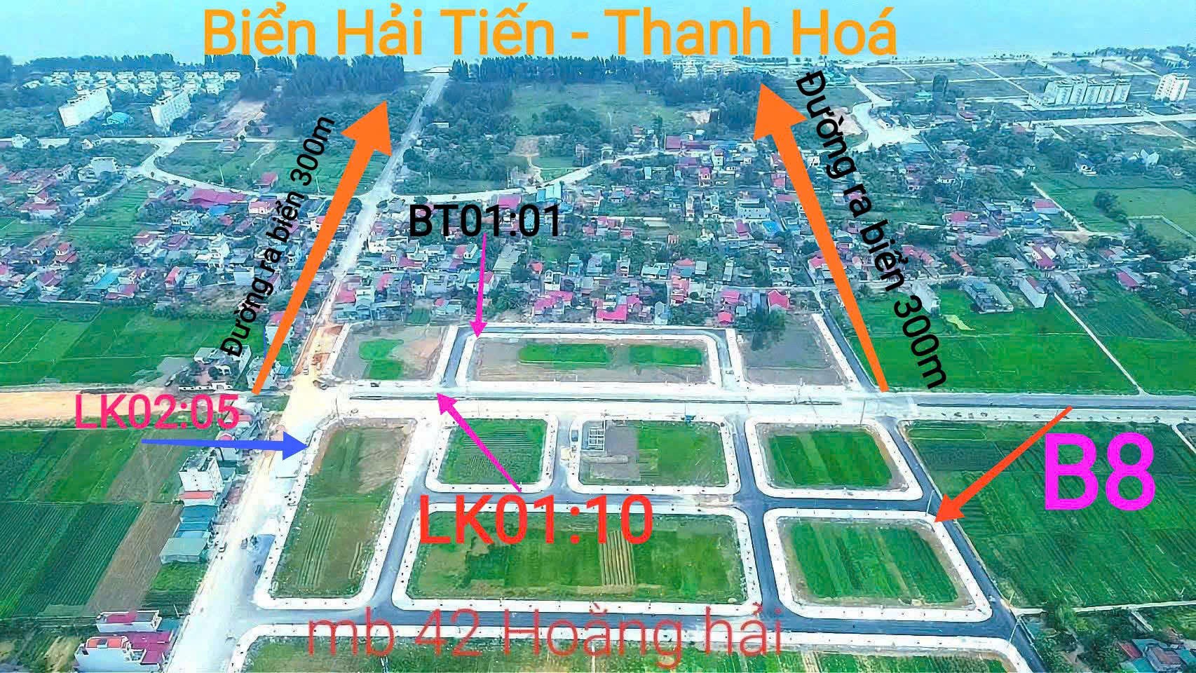 ĐẤT ĐẸP - GIÁ TỐT - CHÍNH CHỦ Cần bán 4 Lô Đất nền Biển Hải Tiến - flamingo Thanh Hoá. - Ảnh 2
