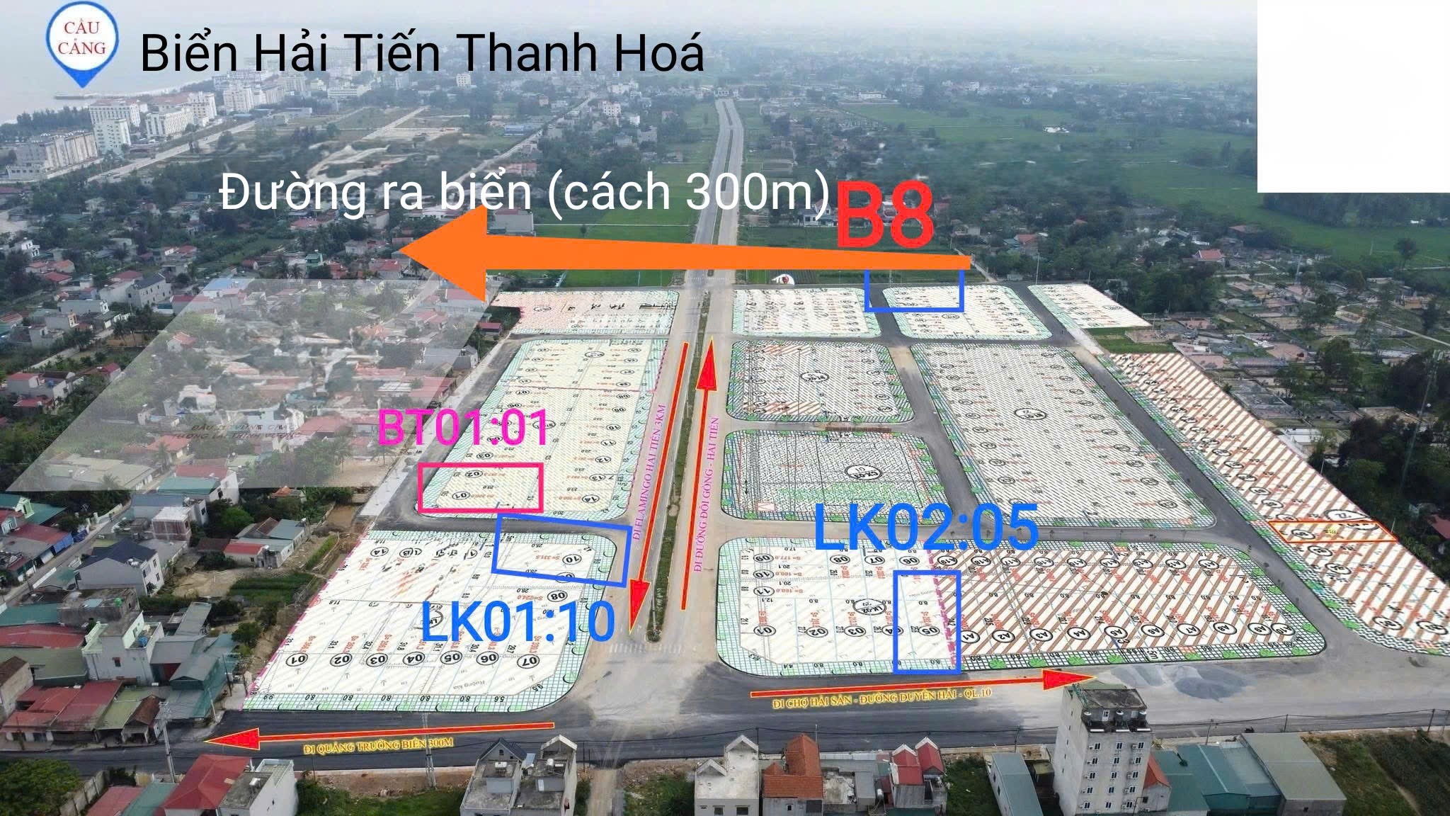 ĐẤT ĐẸP - GIÁ TỐT - CHÍNH CHỦ Cần bán 4 Lô Đất nền Biển Hải Tiến - flamingo Thanh Hoá. - Ảnh 3