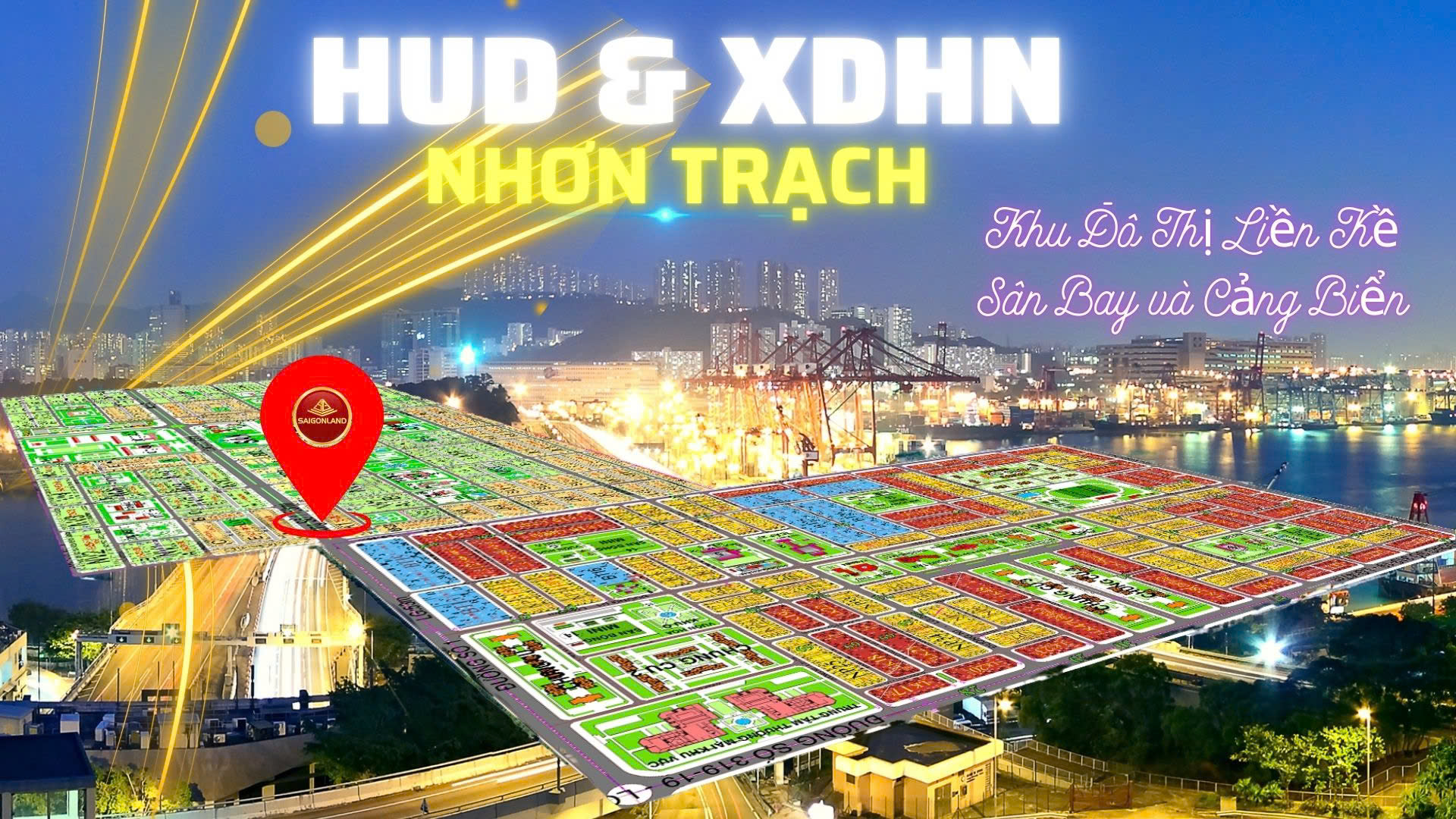 Đất nền dự án Hud Nhơn Trạch - đất nền Khu đô thị liền kề Sân Bay và Cảng biển với giá dưới 2 tỷ - Ảnh chính