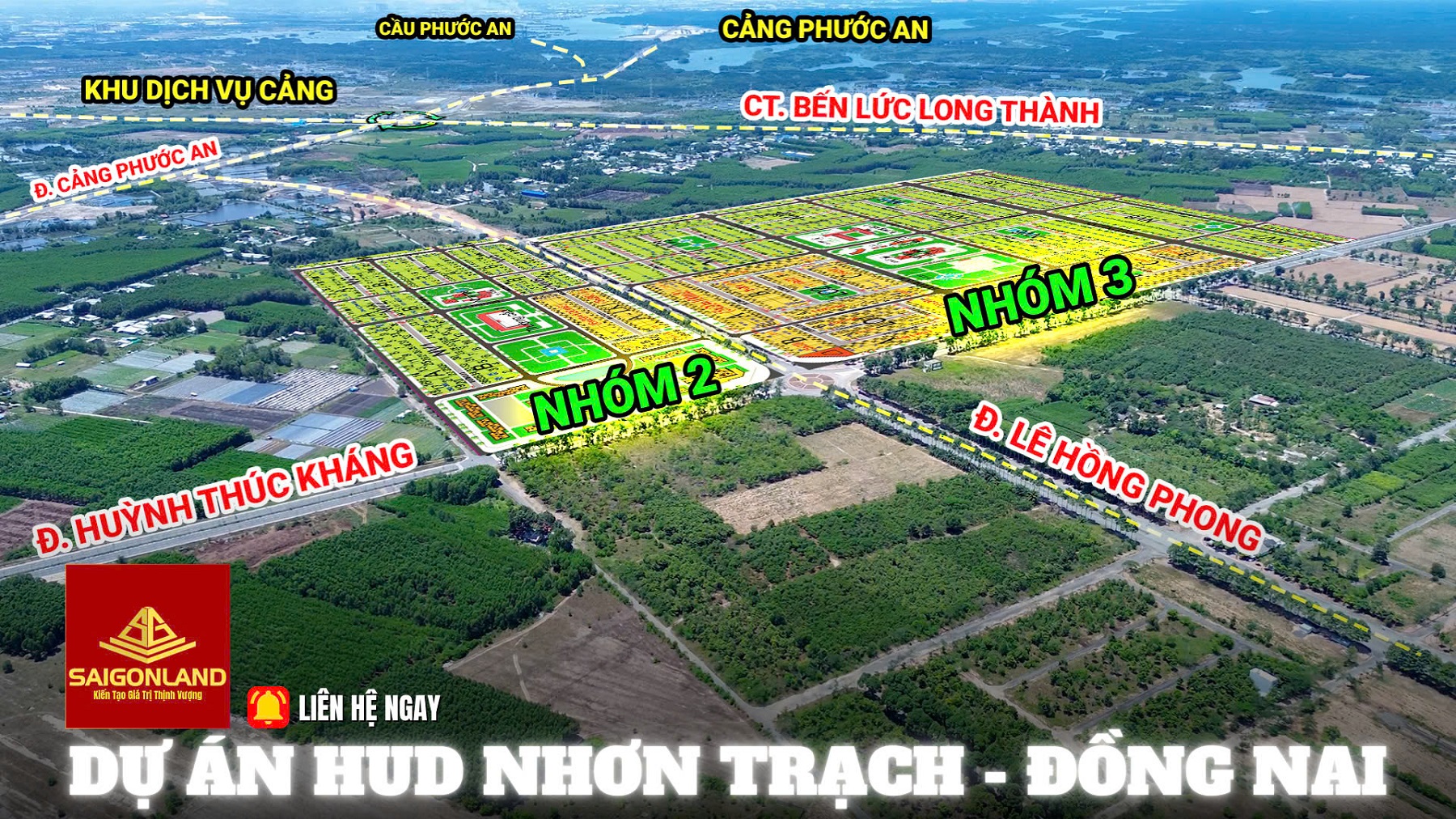 Đất nền dự án Hud Nhơn Trạch - đất nền Khu đô thị liền kề Sân Bay và Cảng biển với giá dưới 2 tỷ - Ảnh 2