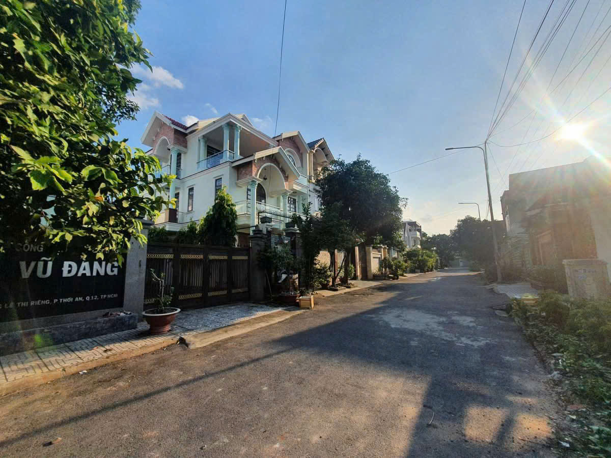 ĐẤT ĐẸP (10X20) ĐƯỜNG 12M KHU DÂN CƯ LÊ THỊ RIÊNG, P. THỚI AN, Q.12 - Ảnh 1