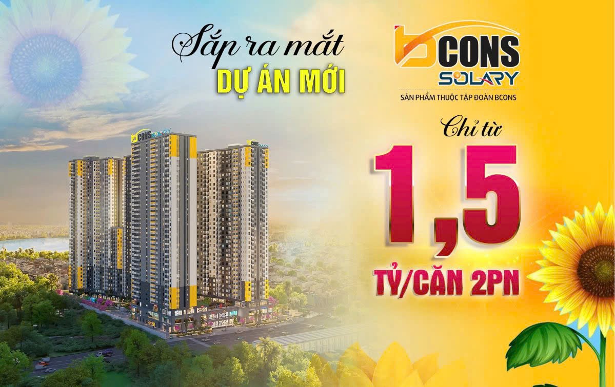 VỊ TRÍ ĐẮC ĐỊA - CHỐT NHANH Sở Hữu Ngay Căn Hộ Bcons Solary TP. DĨ AN - CHỈ TỪ 1,5 TỶ - Ảnh chính