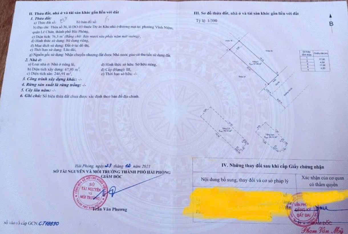 Bán liền kề dự án Việt Phát - Vĩnh Niệm, 77m 4 tầng, Giá 7.3 tỉ - Ảnh 4
