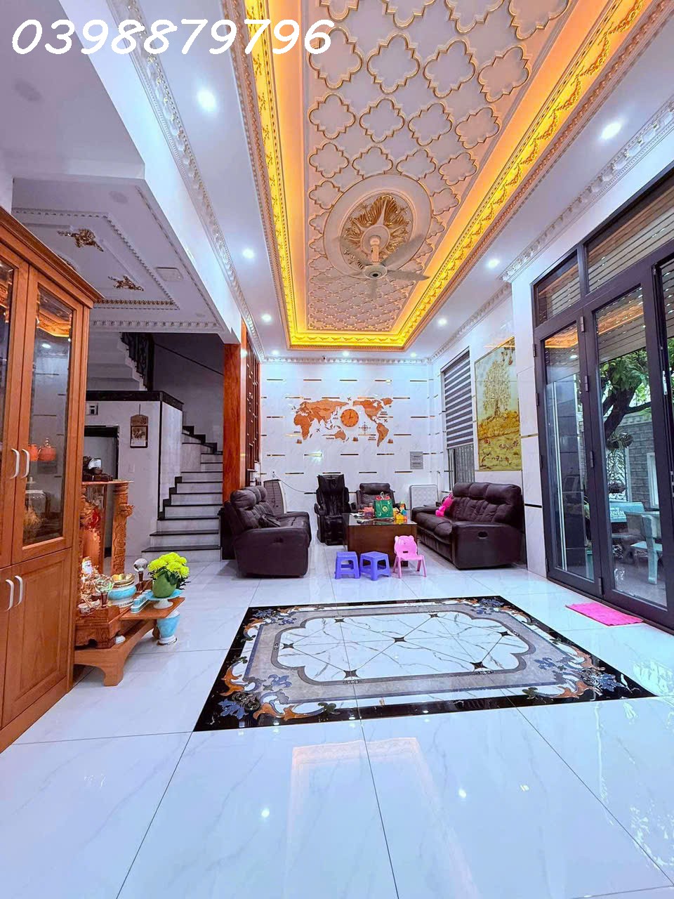"Bán Biệt Thự Bình Tân 5 lầu , 168m2 , 5PN <br>master , thang máy , ngang 12m ,22 tỷ - Ảnh 2