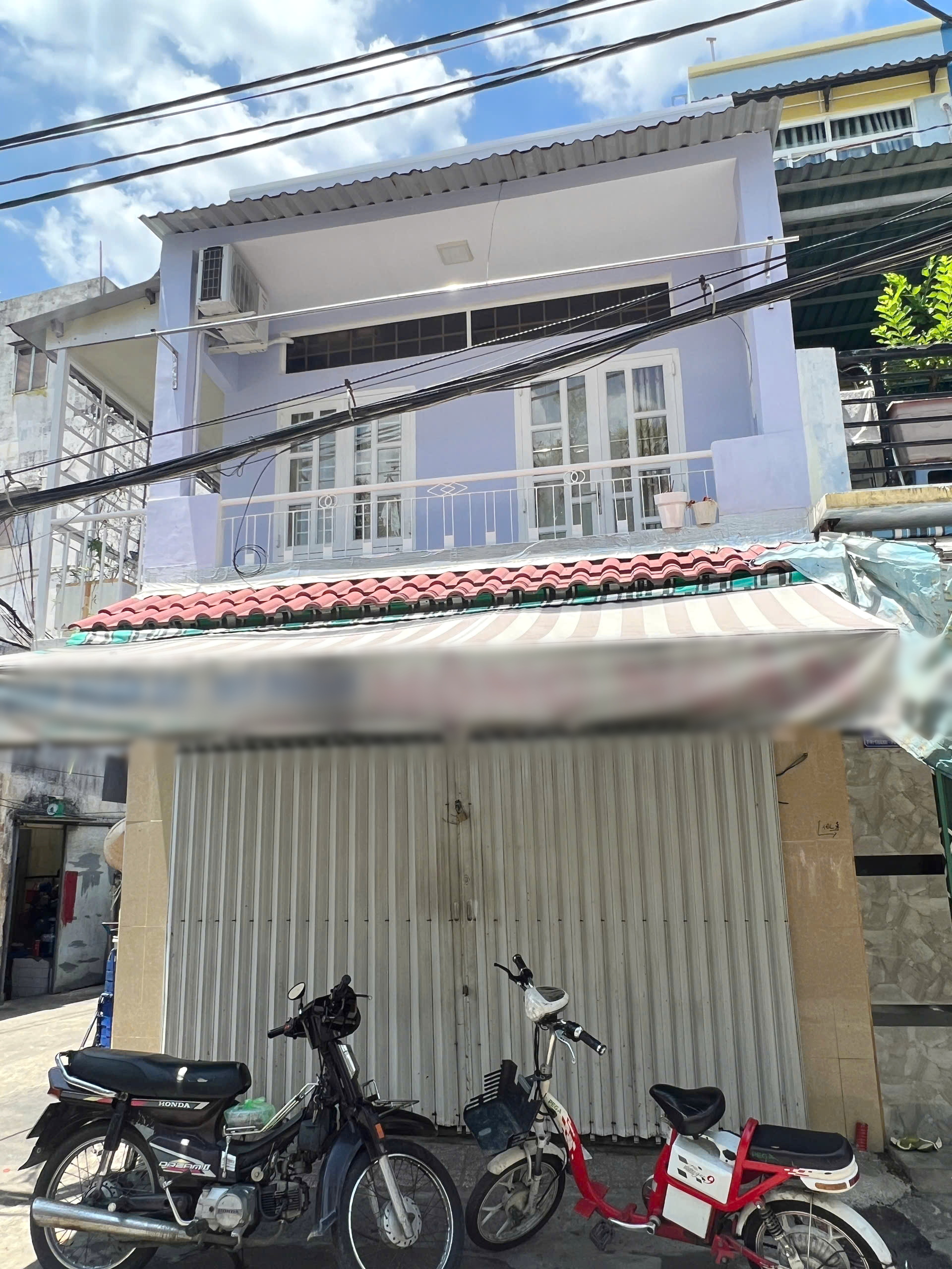 Nhà góc 2 tầng mặt tiền chợ Trần Văn Thành P. Hưng Phú Q8 - Ảnh chính