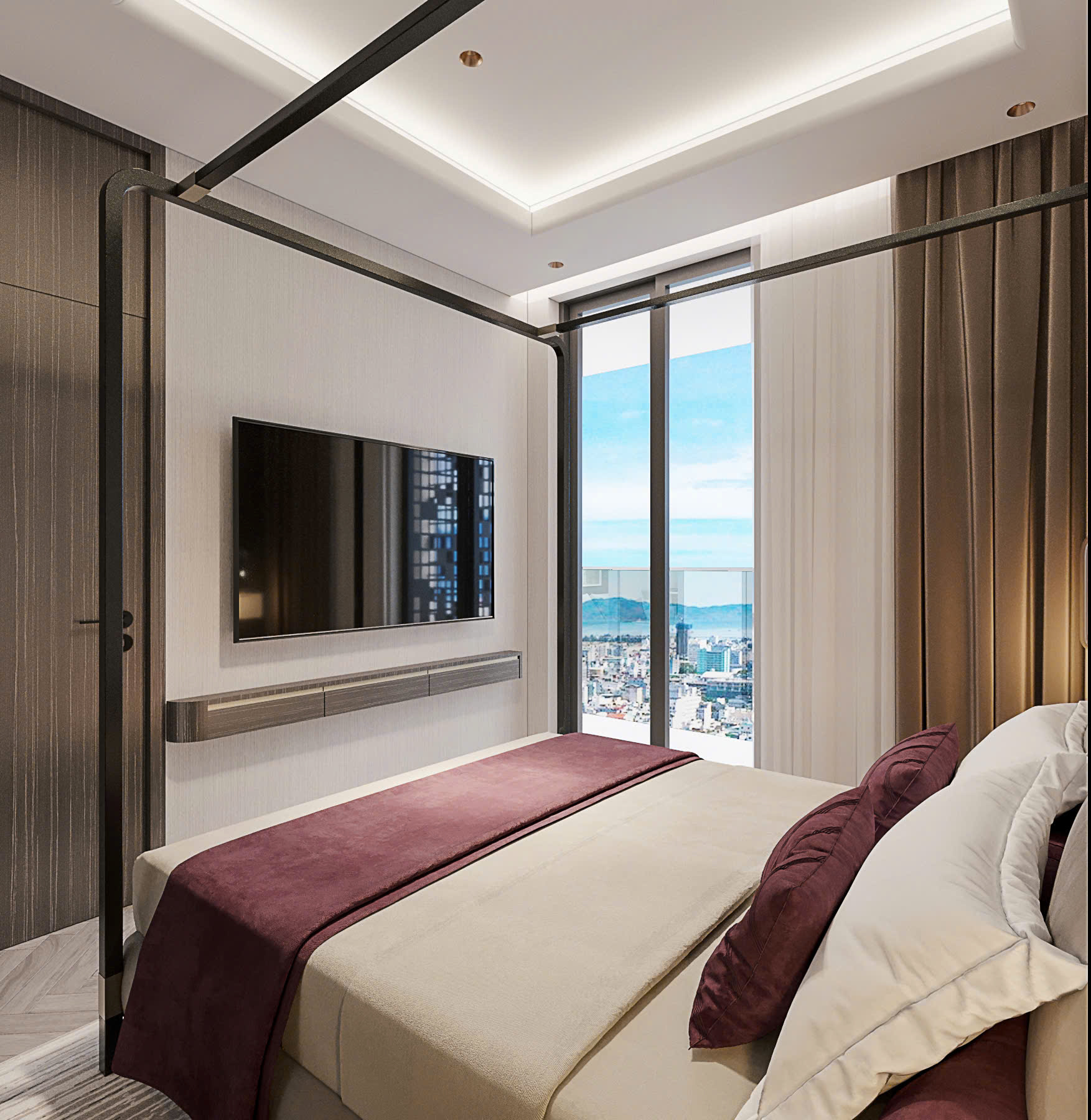 Chốt nhanh căn Studio 34m² – pháp lý lâu dài, view biển. Liên hệ CĐT để nhận ưu đãi & giữ căn đẹp - Ảnh 1