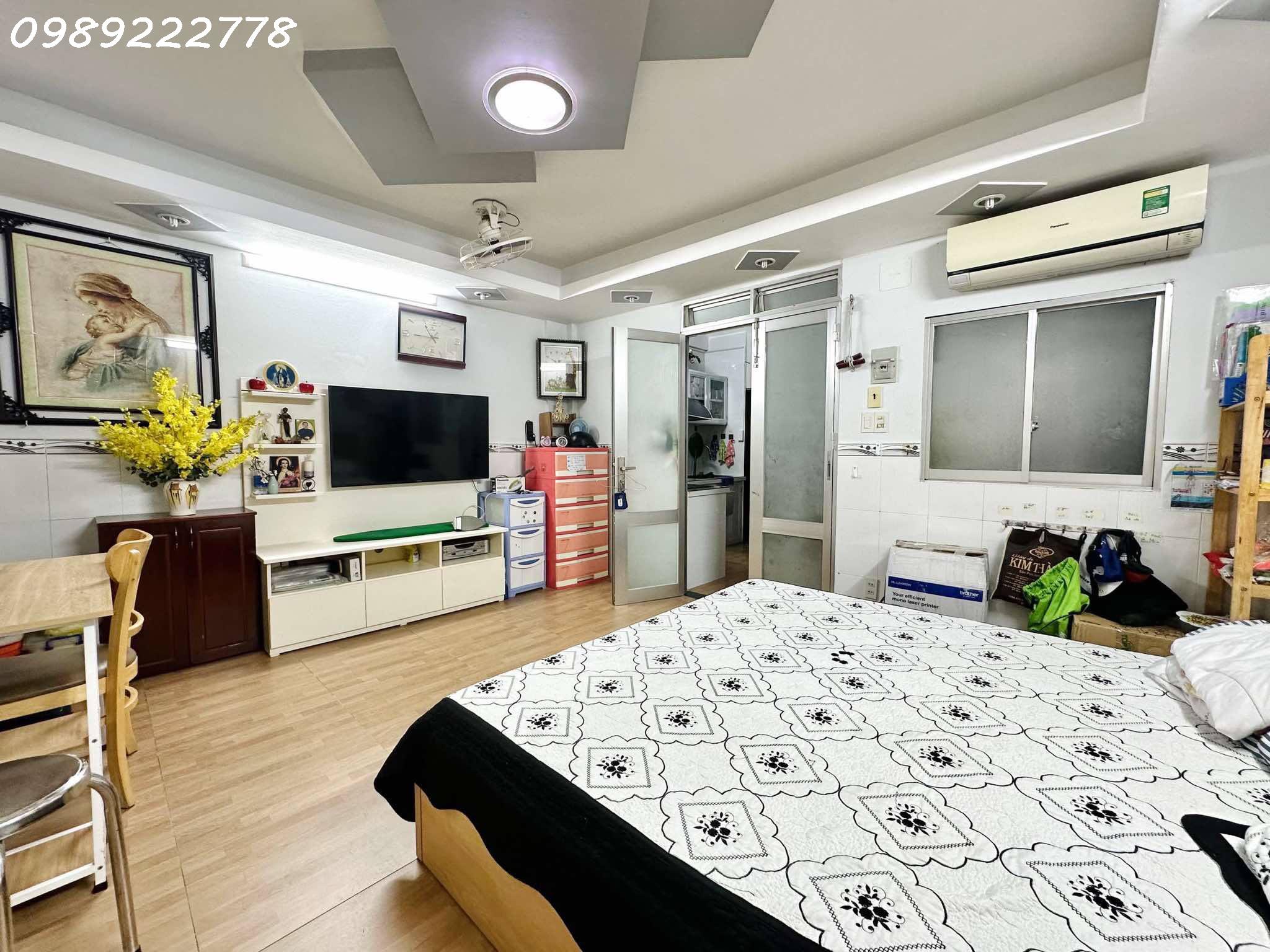 LÊ VĂN SỸ - HẺM TRẢI NHỰA 6M Ô TÔ QUAY ĐẦU -  74M2 ( 4.4x17.5 nở hậu 5m ) - 5 TẦNG - 8 CHDV MỚI  - - Ảnh 3