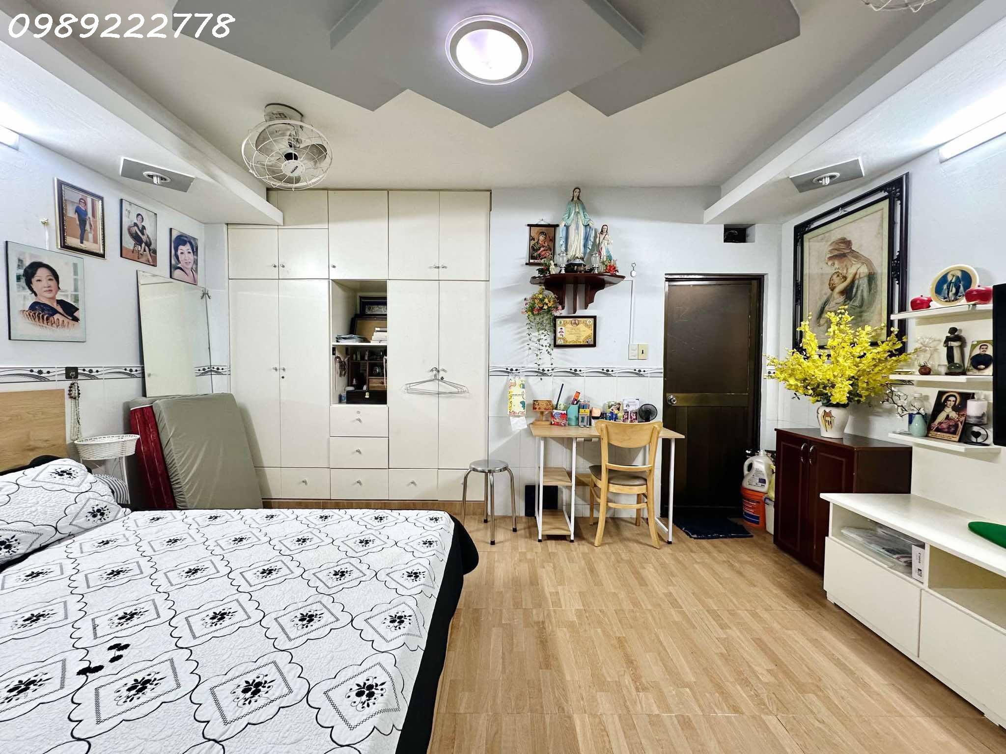 LÊ VĂN SỸ - HẺM TRẢI NHỰA 6M Ô TÔ QUAY ĐẦU -  74M2 ( 4.4x17.5 nở hậu 5m ) - 5 TẦNG - 8 CHDV MỚI  - - Ảnh 4