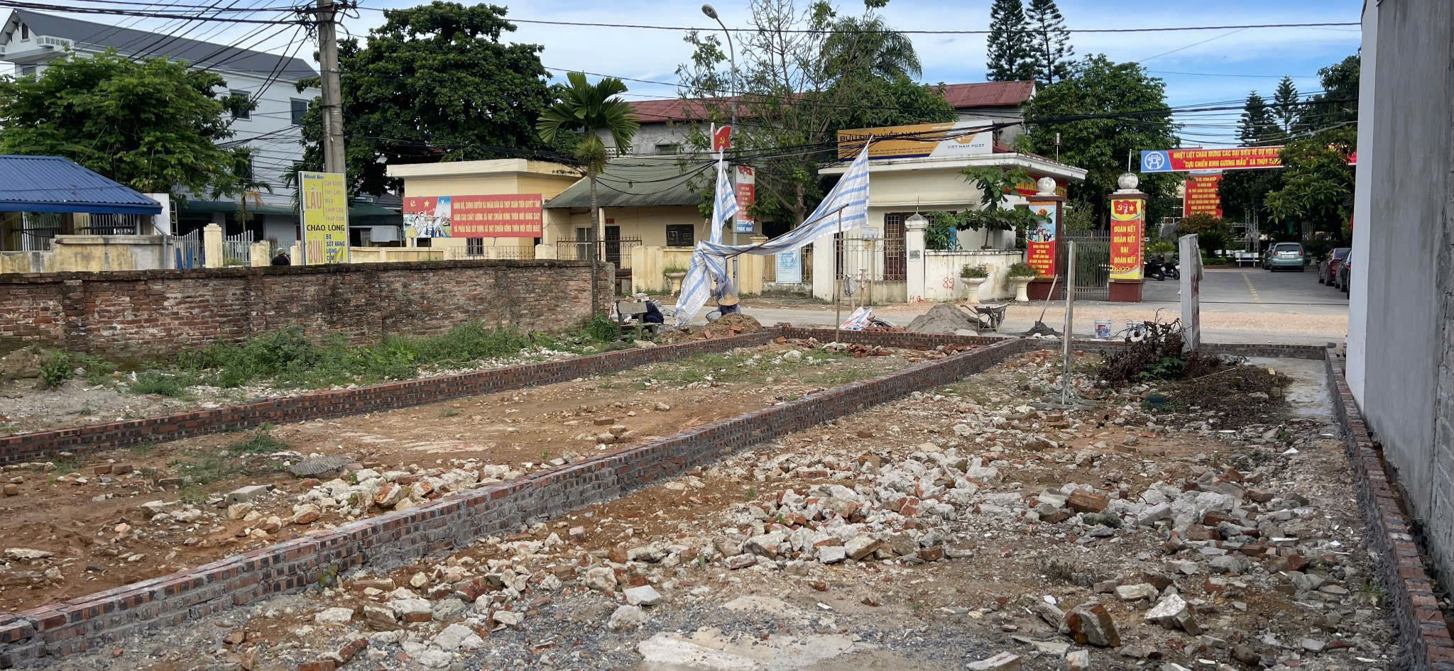 CC cần tiền bán lô đất 239m có 200m thổ cư lô góc tại thủy xuân tiên chương mỹ hà nội - Ảnh 3
