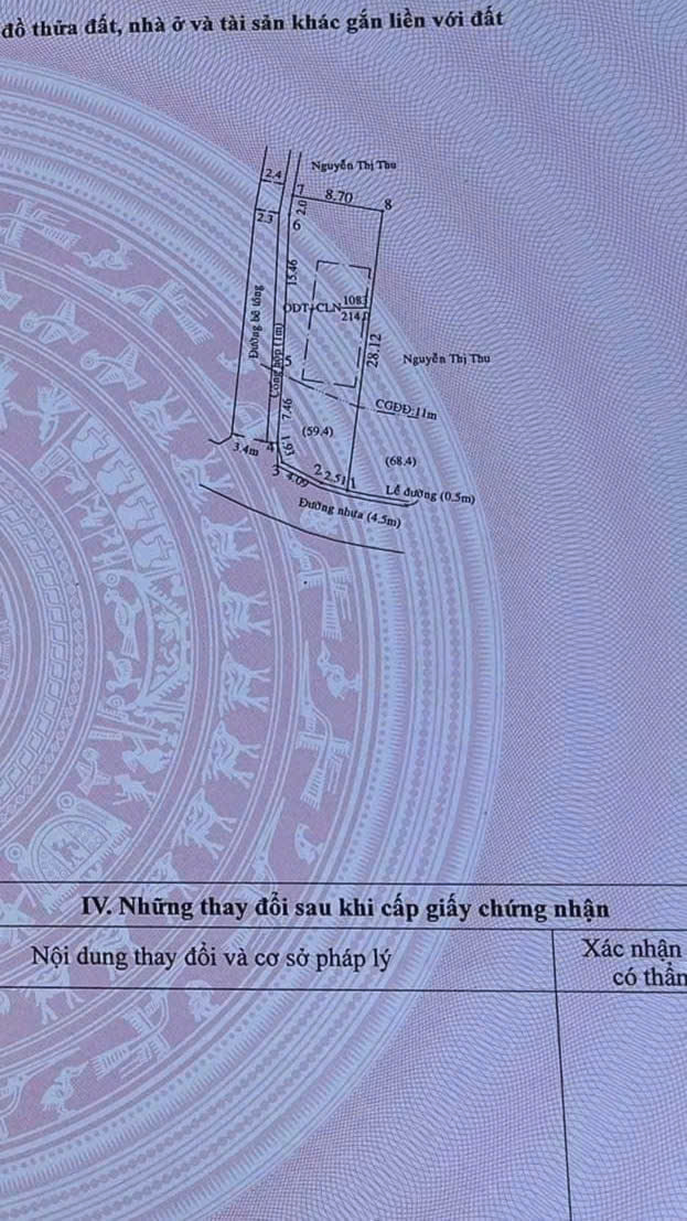 ĐẤT CHÍNH CHỦ - GIÁ TỐT - Phường Tương Bình Hiệp, TP Thủ Dầu Một, Bình Dương - Ảnh 1