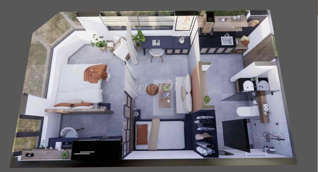 Cần cho thuê CĂN HỘ STUDIO Ở Đường Võ An Ninh, Phường Hòa Xuân, Quận Cẩm Lệ, Đà Nẵng - Ảnh 4