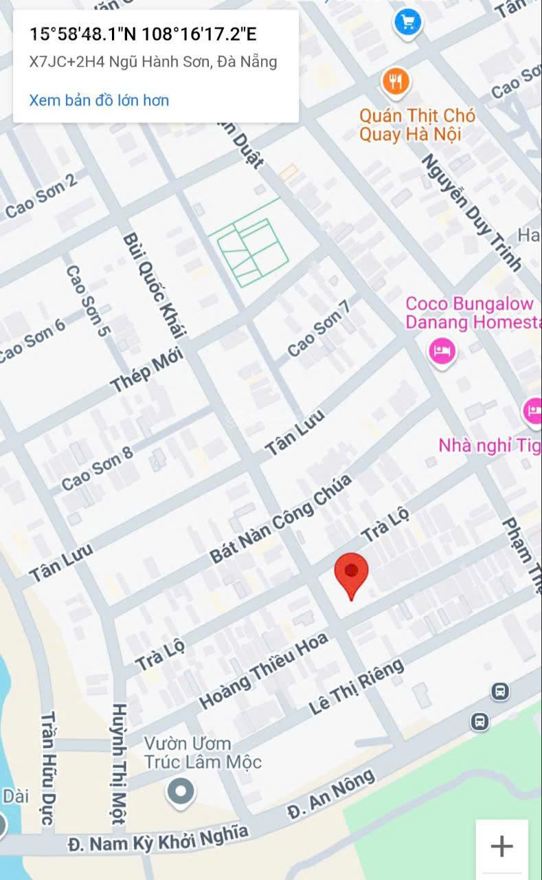 Chính chủ cần bán gấp - lô đất ven biển Tân Trà - Ngũ Hành Sơn, Đà Nẵng - 115m² - giá tốt! - Ảnh 4