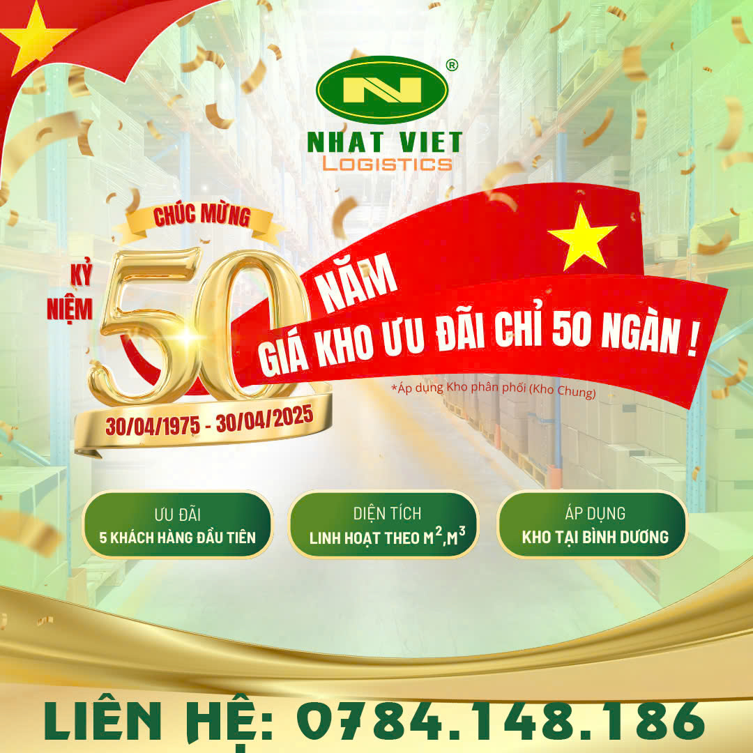NHẤT VIỆT LOGISTIC – CHO THUÊ KHO TẠI BÌNH DƯƠNG - Ảnh chính