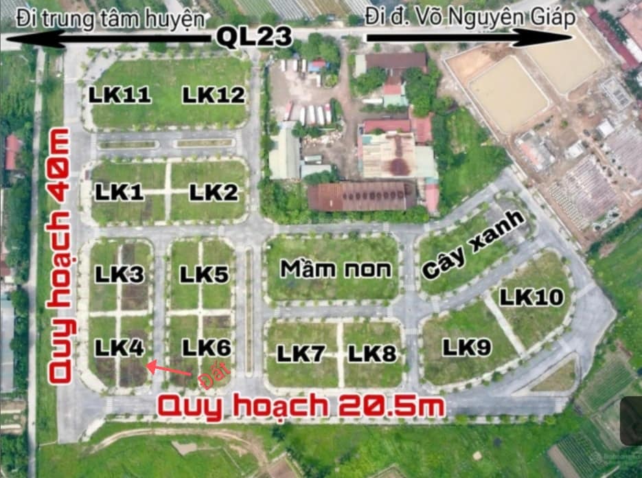 BÁN 90M2 ĐẤT TÁI ĐỊNH CƯ ĐÔNG NAM CỔ DƯƠNG TIÊN DƯƠNG ĐÔNG ANH - GÍA CHỈ 13X - Ảnh chính