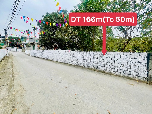 CHÍNH CHỦ BÁN LÔ ĐẤT 166M² TẠI HƯƠNG SƠN – BÌNH XUYÊN – VĨNH PHÚC - Ảnh chính
