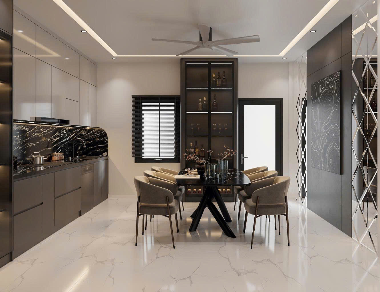 HƠN 8 TỶ, NHÀ MỚI KOONG PHỐ HỒNG TIẾN 40M, 6T, MT5M, THANG MÁY, 10M RA Ô TÔ TRÁNH. - Ảnh 5