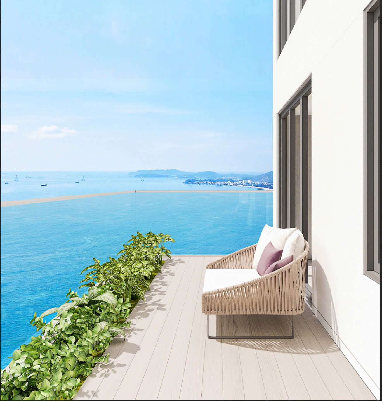Căn hộ 3PN+ . DT 93.1m² – view sông & biển dành cho gia đình thành đạt. Liên hệ CĐT Thuỷ để được tư - Ảnh 3