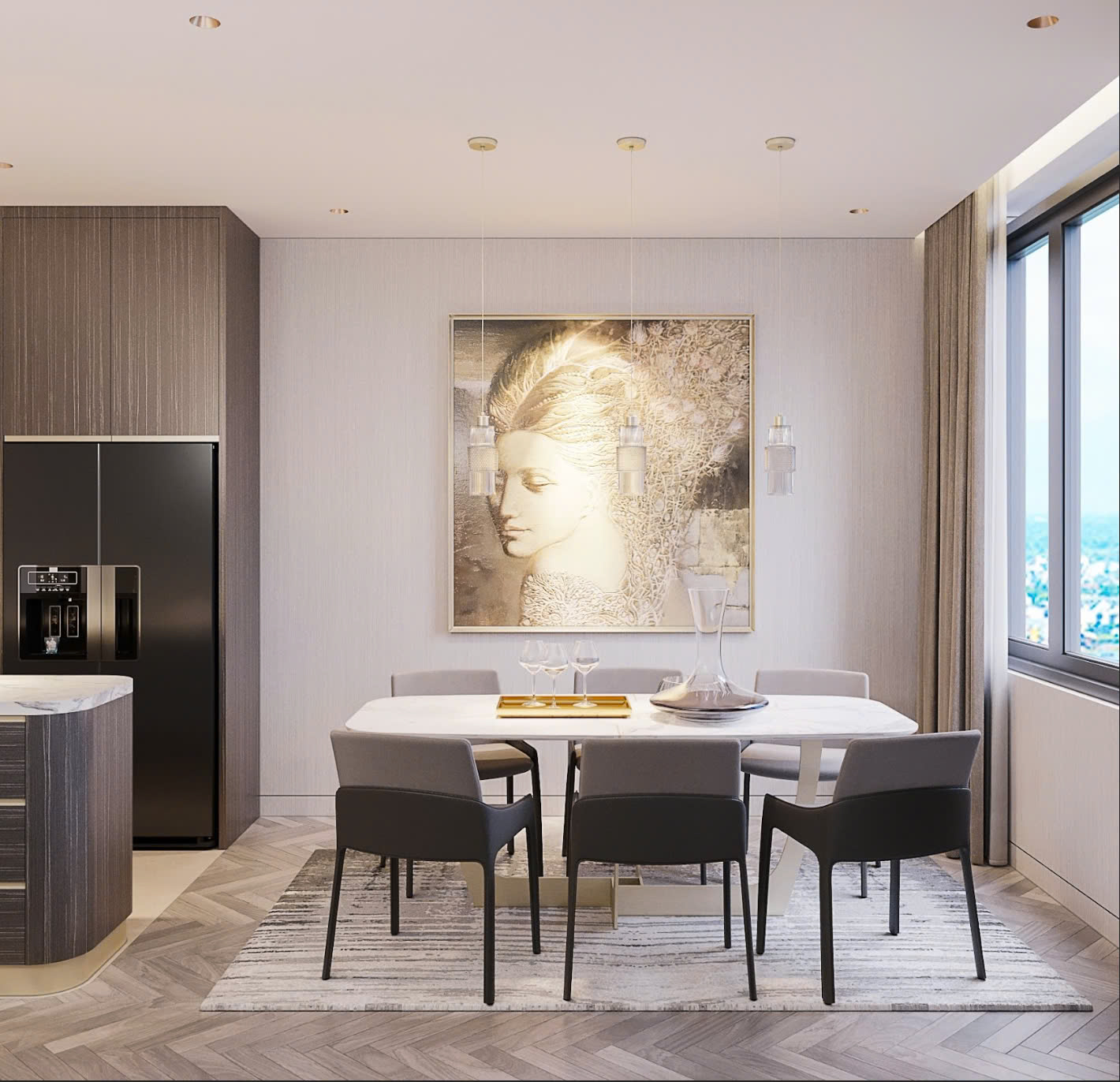 Ở đây, bạn không chỉ sống – bạn đang sống như các tỷ phú.  Căn hộ 2PN tại Regal Residence là nơi - Ảnh 3