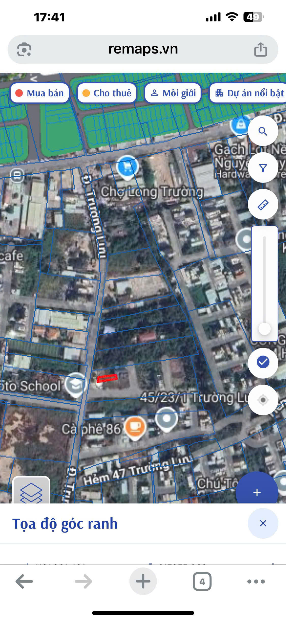 Bán Lô đất mặt tiền Trường Lưu, Phường Long Trường, Quận 9. - Ảnh chính